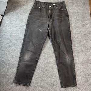 Vintage Levis 512 Jeans Womens 14 Gray Charcoal Wash Slim Tapered 32x28 USA